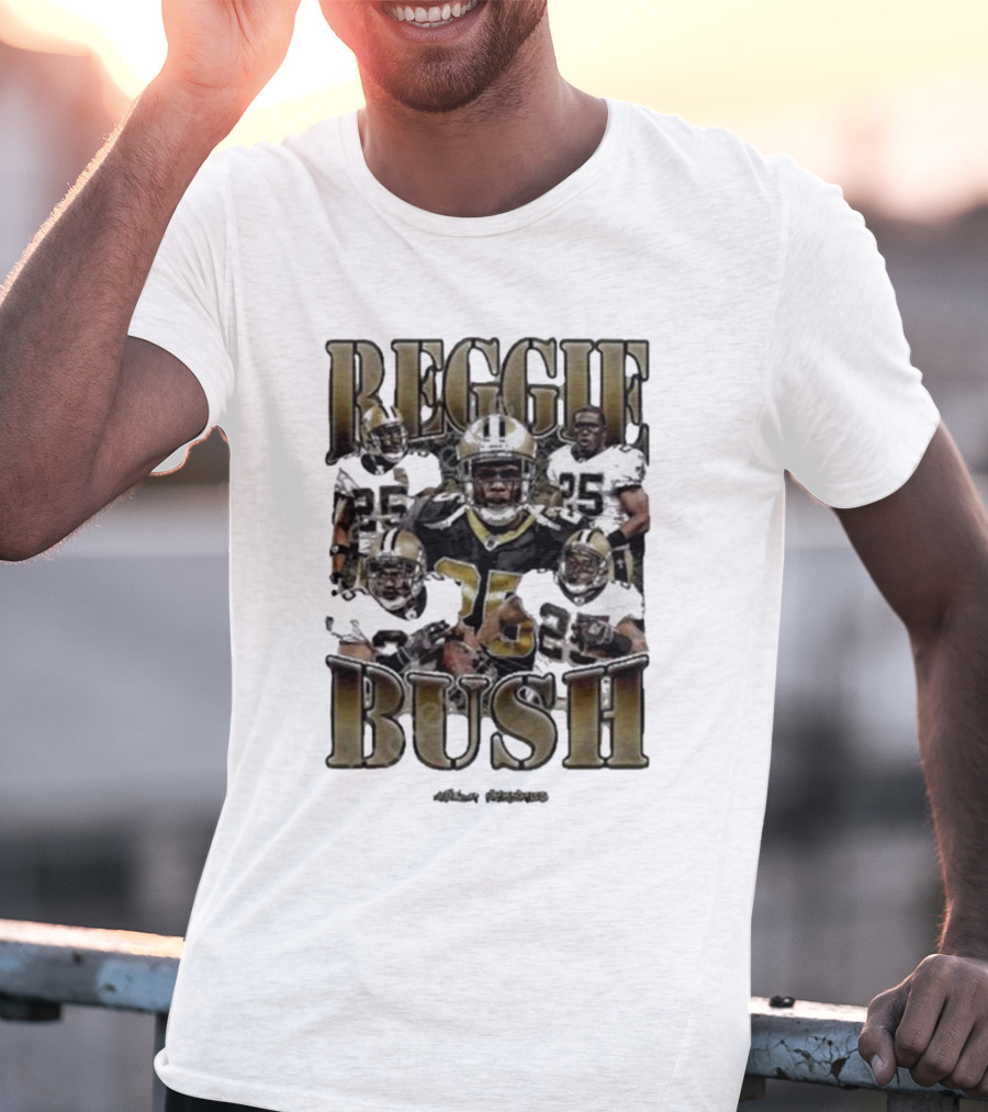 Reggie Bush NFL Saints Football Legends T-Shirt