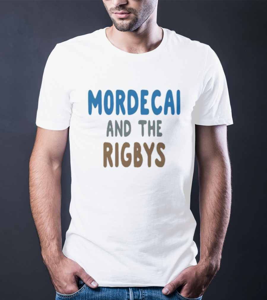 Mordecai And The Rigbys Band Reference From Regular Show T-Shirt