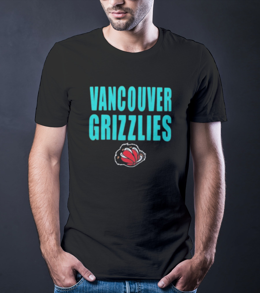 Vancouver Grizzlies Mitchell Ness Hardwood Classics Legendary Slub	 T-Shirt