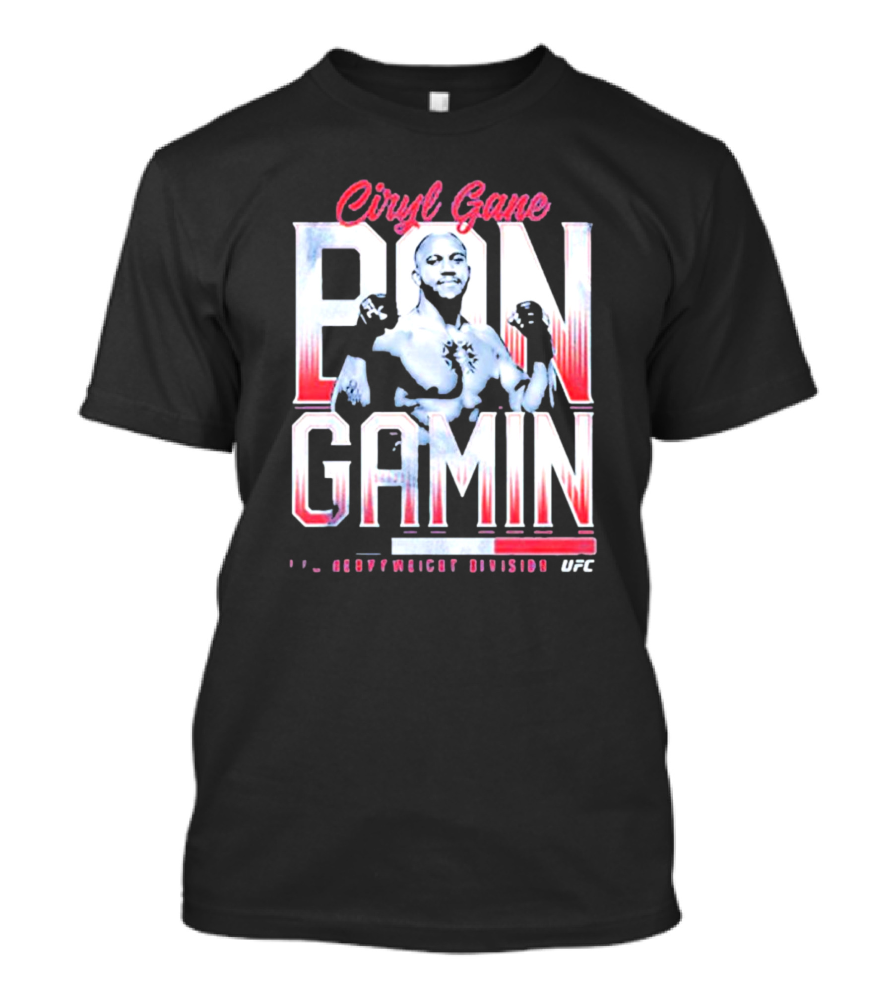 Ciryl Gane Bon Gamin Heavyweight Division UFC T-Shirt