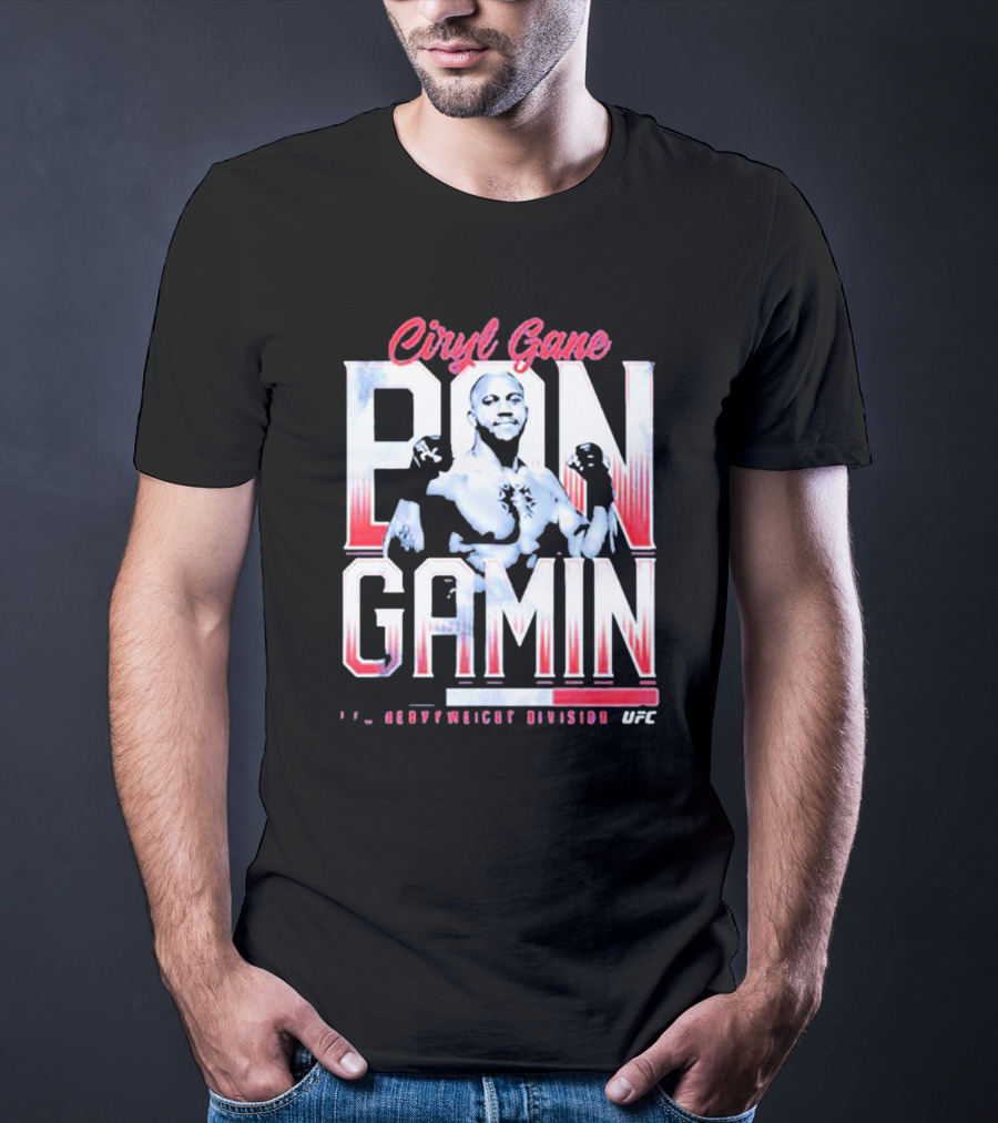 Ciryl Gane Bon Gamin Heavyweight Division UFC T-Shirt