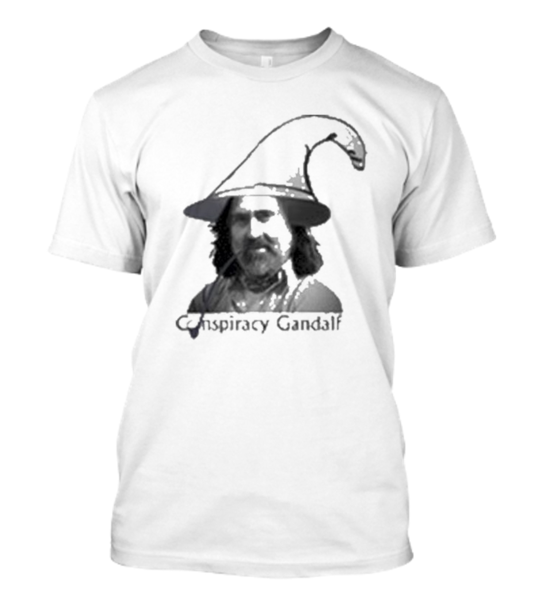 Fatbellyfilms Conspiracy Gandalf Wizard T-Shirt