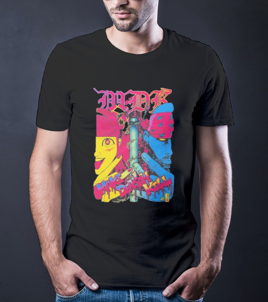 GCW Maki Death Kill Neon T-Shirt