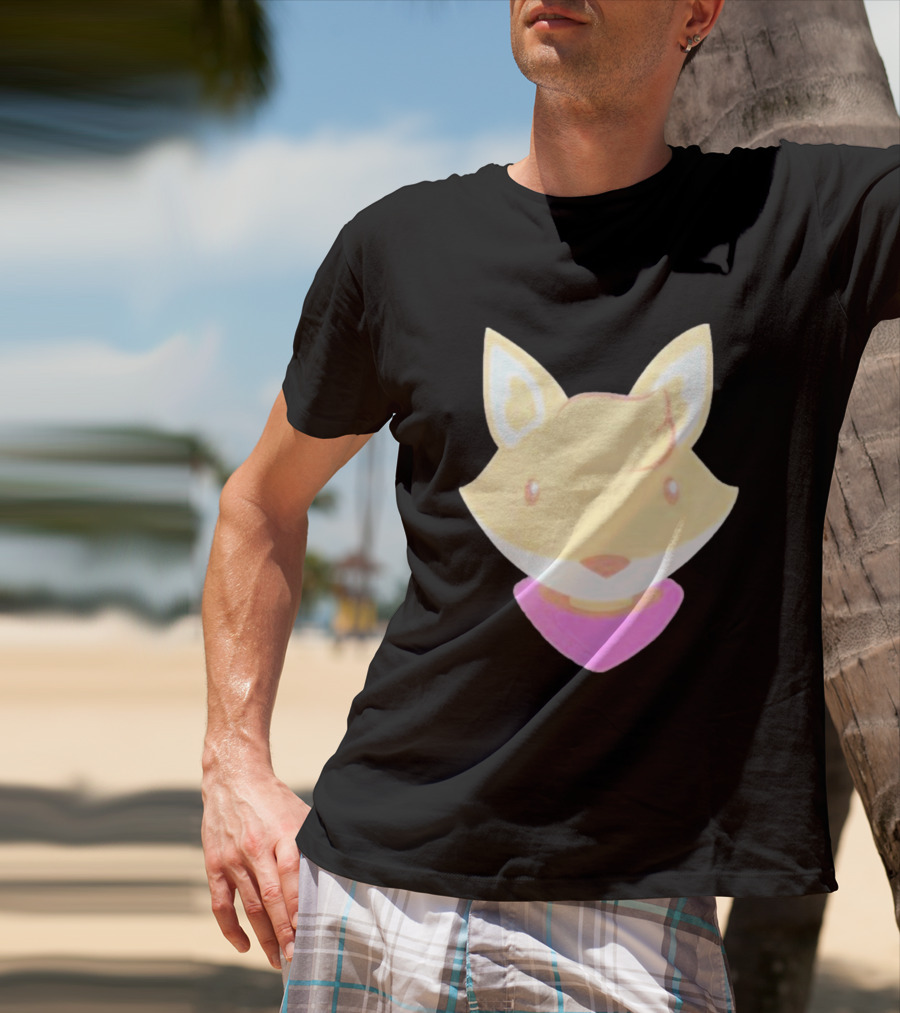 Transgender Positive Tunic Fox Head T-Shirt