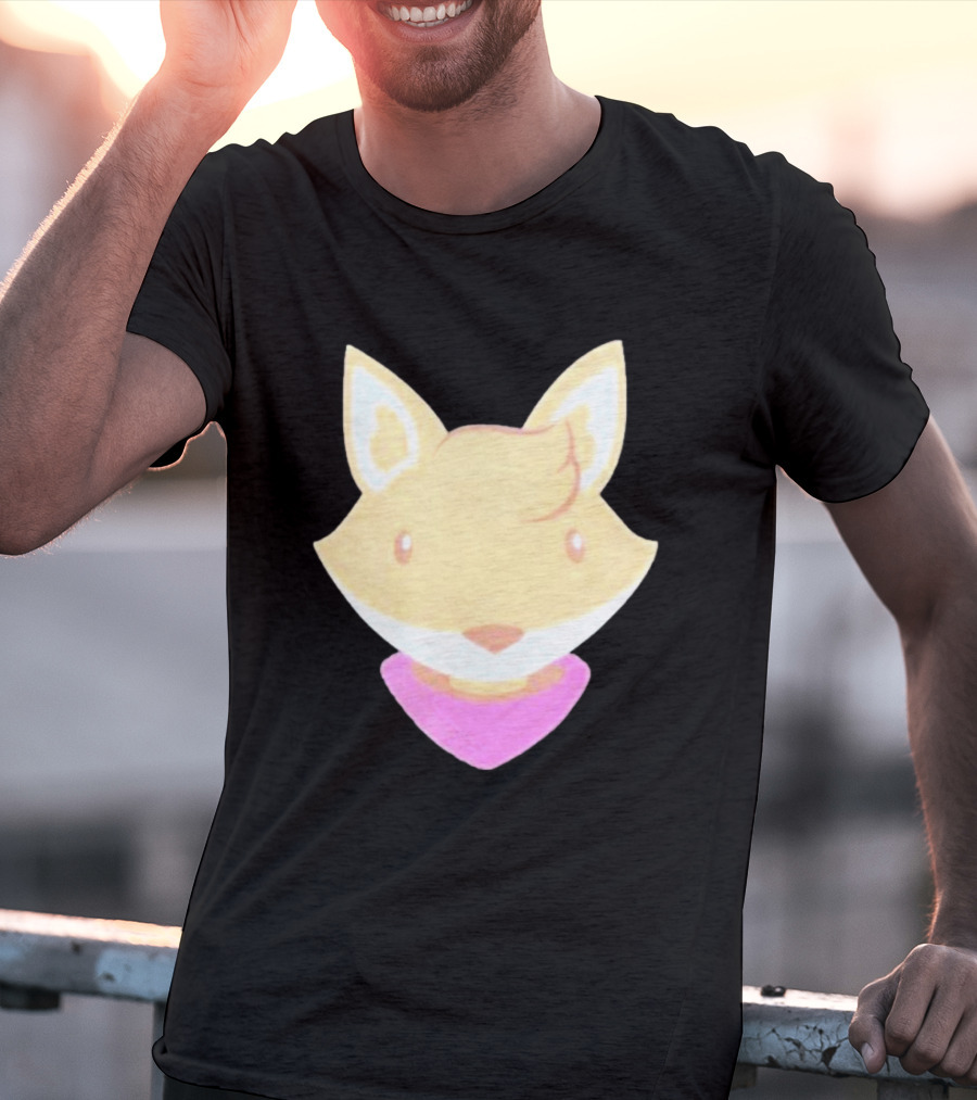 Transgender Positive Tunic Fox Head T-Shirt
