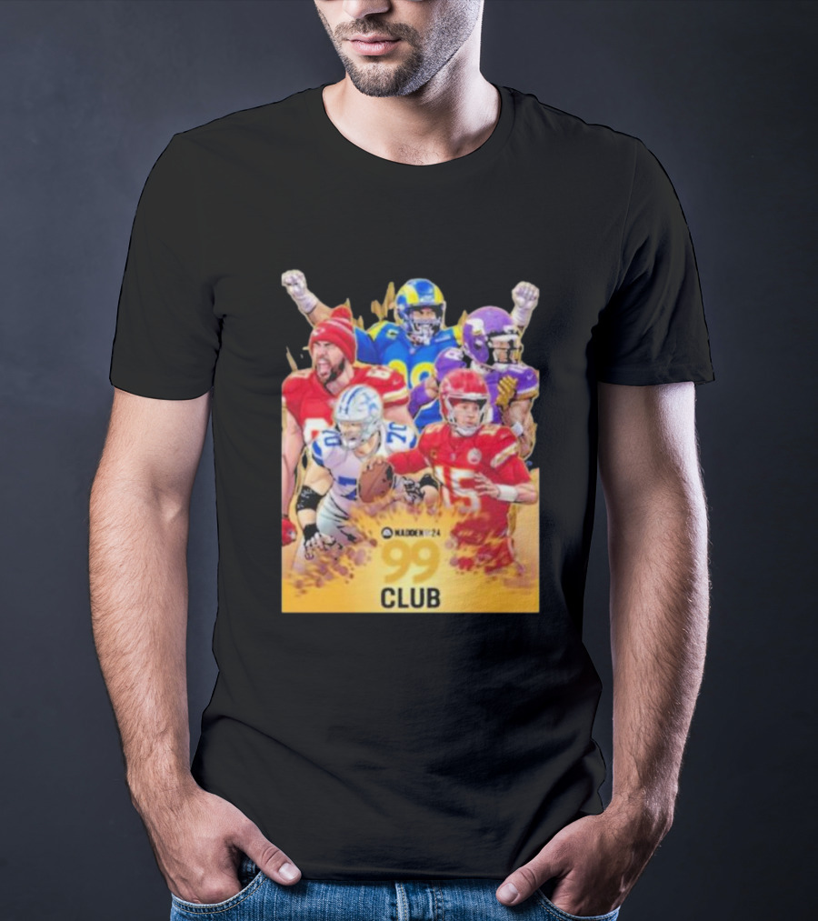 Madden 24 EA Sports NFL 99 Club Star Players T-Shirt