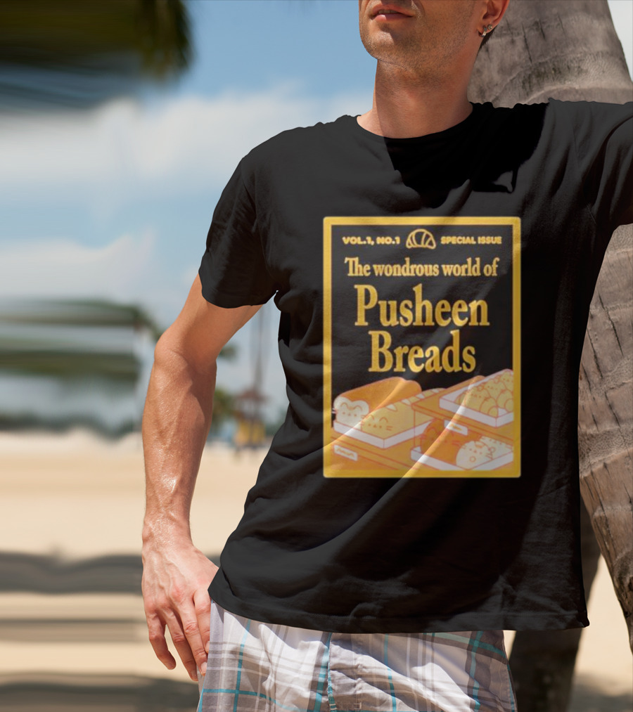 Vol. 1 No. 1 Special Issue The Wondrous World Of Pusheen Breads T-Shirt