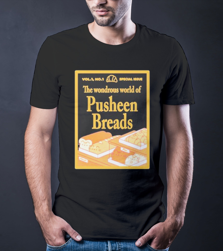 Vol. 1 No. 1 Special Issue The Wondrous World Of Pusheen Breads T-Shirt