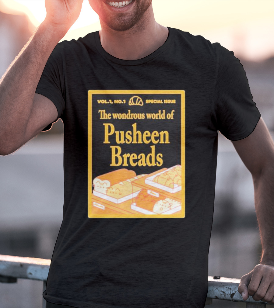 Vol. 1 No. 1 Special Issue The Wondrous World Of Pusheen Breads T-Shirt
