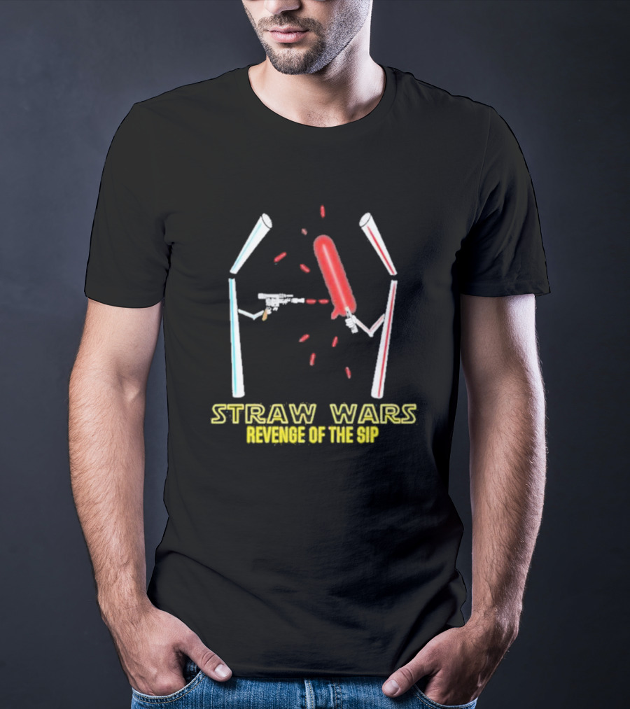 Straw Wars Revenge Of The Sip T-Shirt