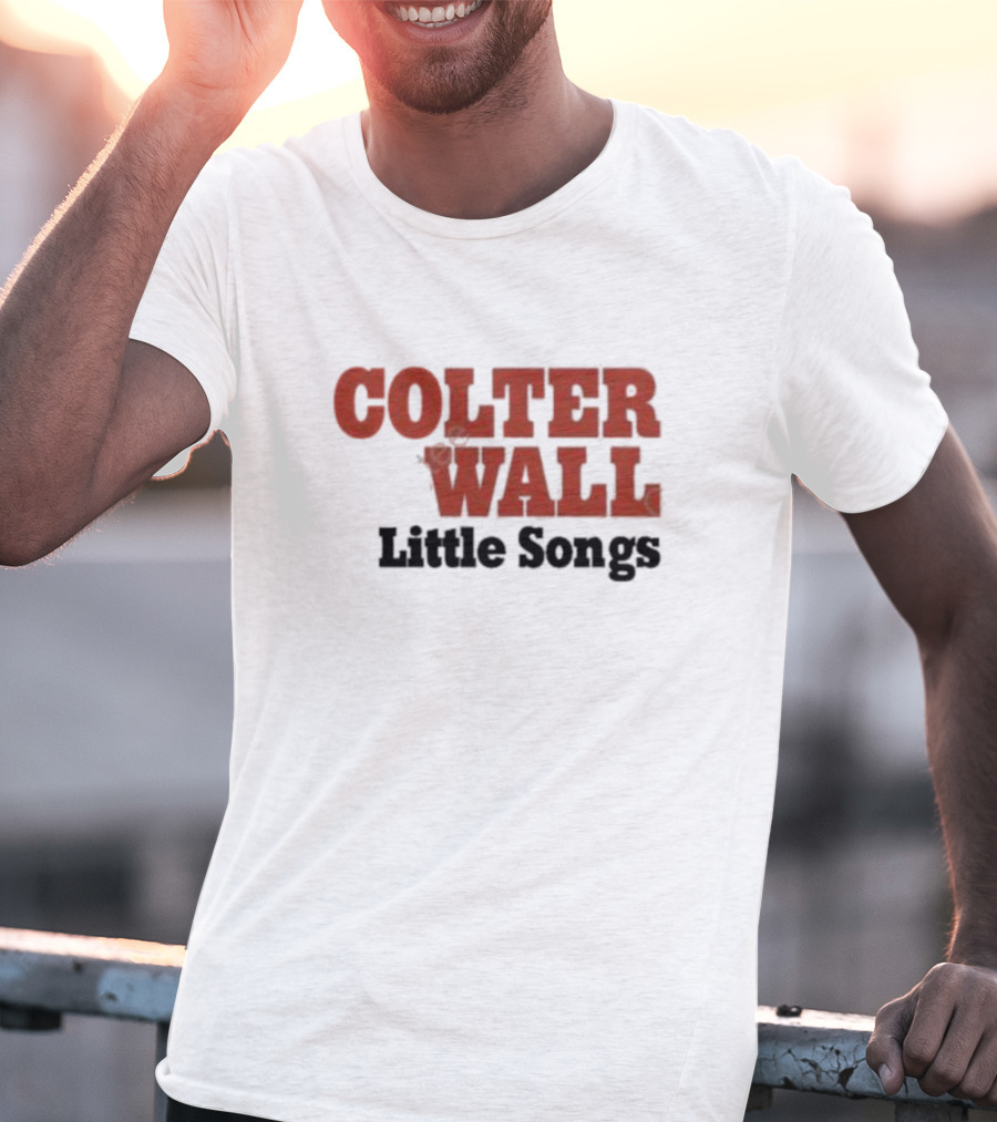 Colter Wall Little Songs Album T-Shirt