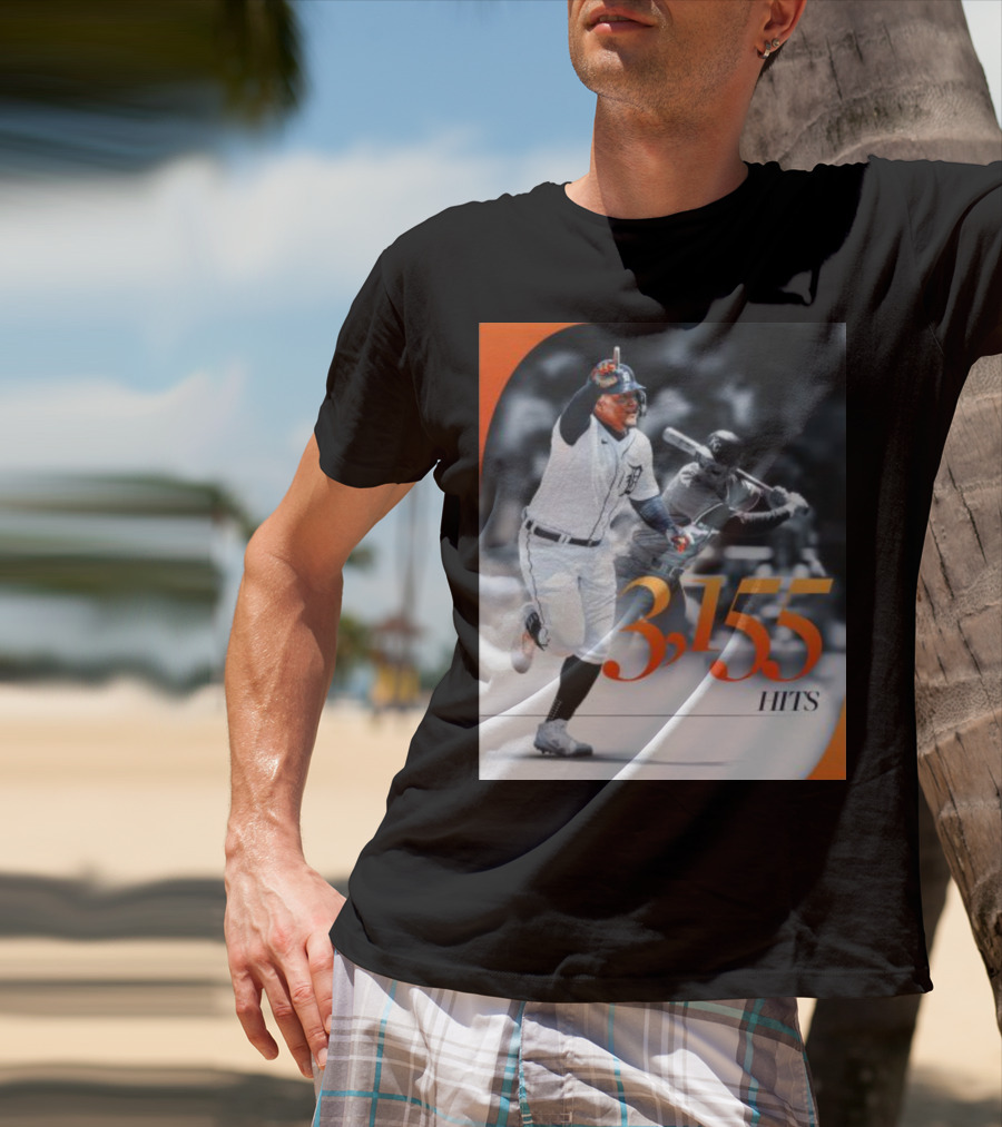 Miguel Cabrera 3155 Hits T-Shirt