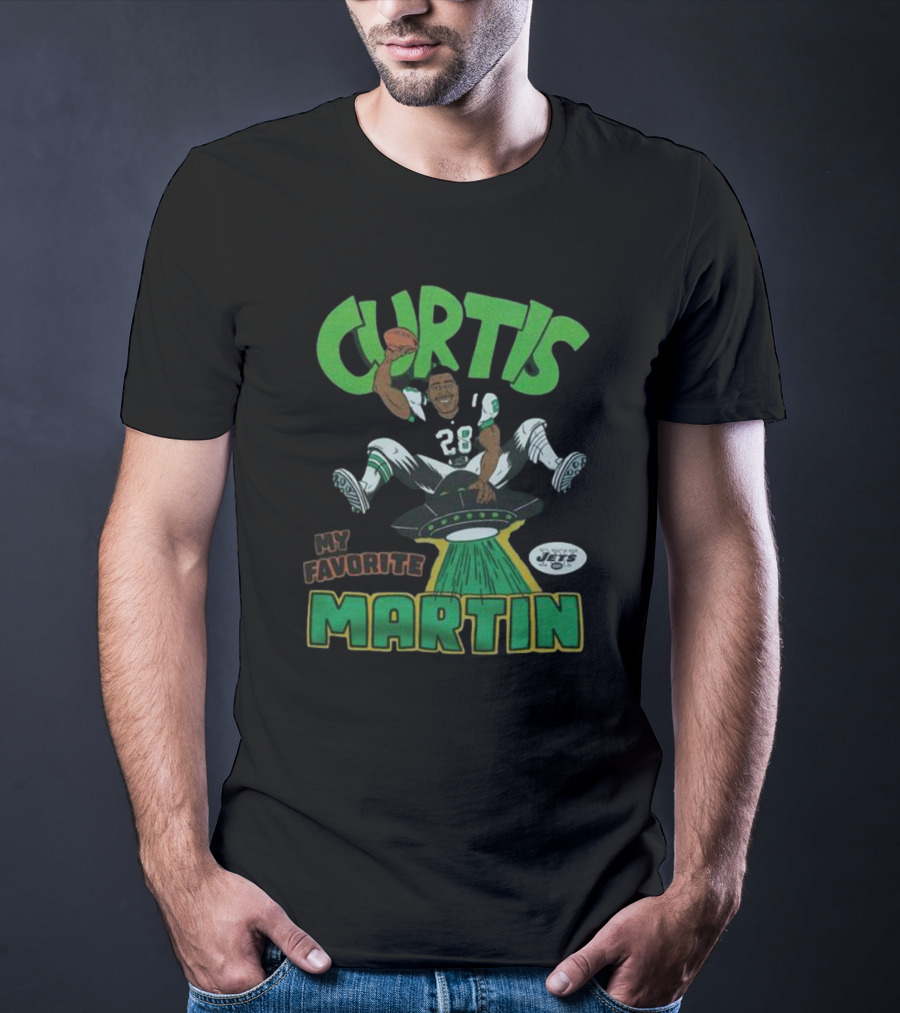Curtis Martin My Favorite New York Jets 28 T-Shirt