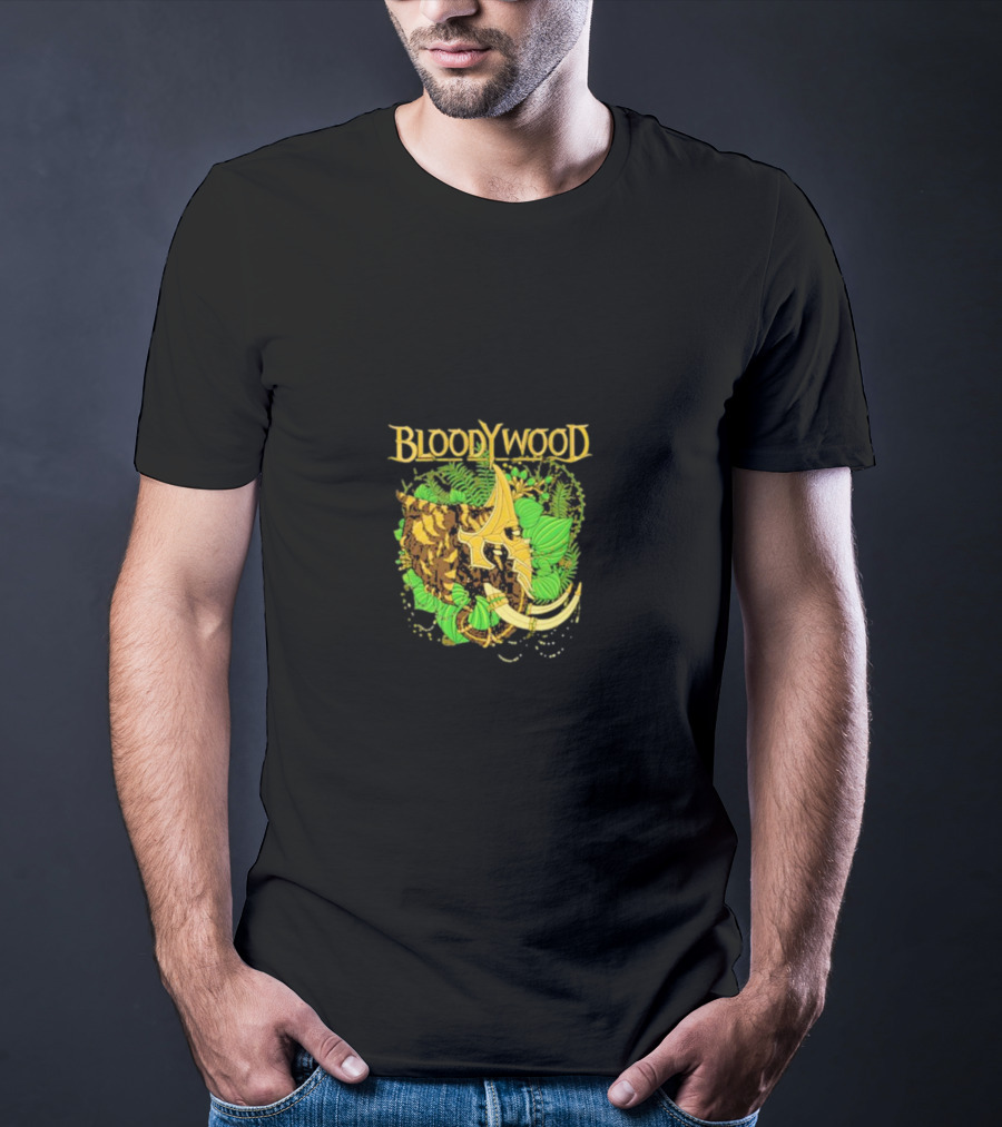 Bloodywood Band Jungle Theme Mask T-Shirt