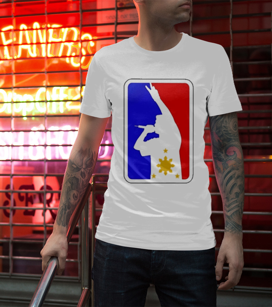 Francis Magalona Pinoy Philippine Flag Colors T-Shirt