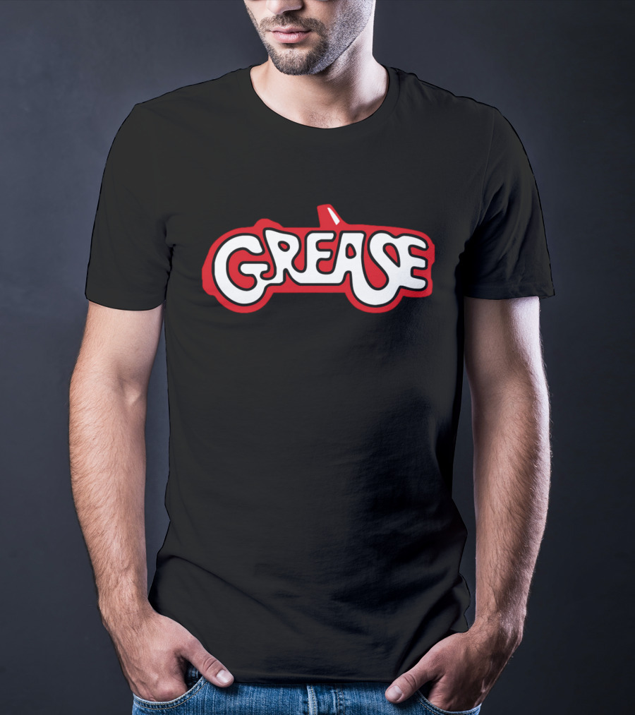 Grease Classic Red And White T-Shirt