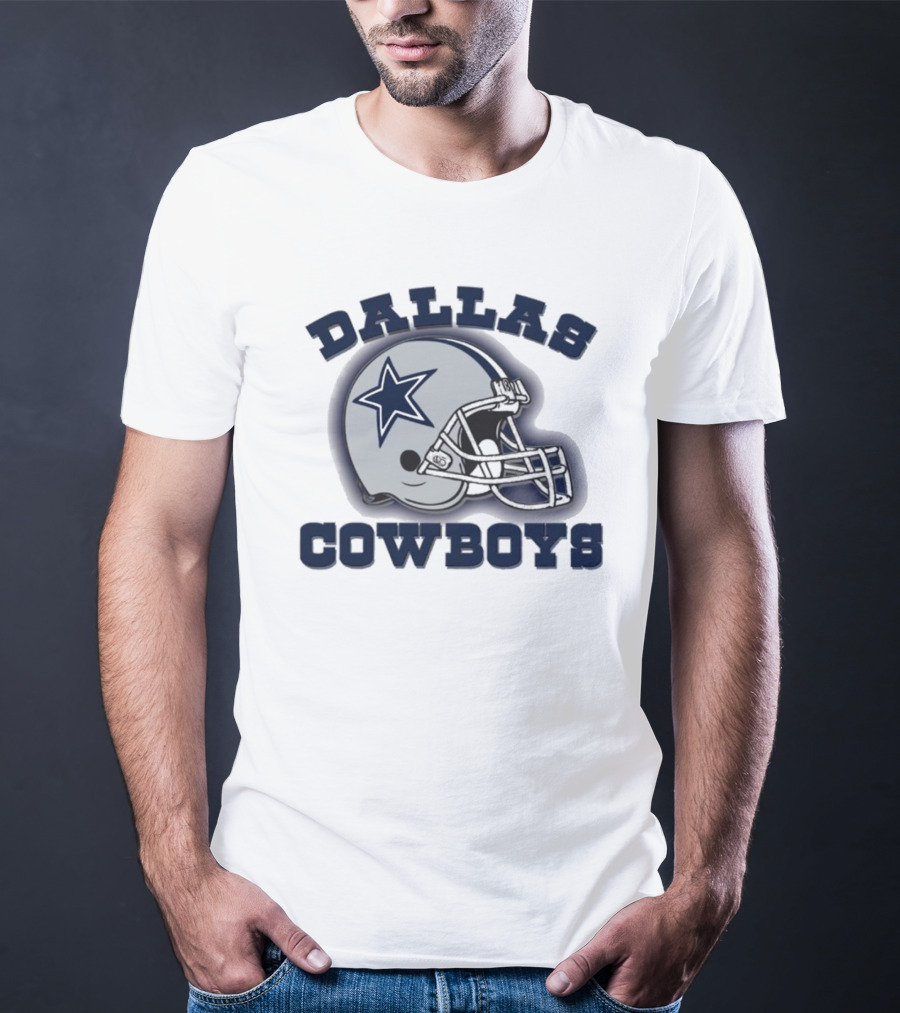 Dallas Cowboys Football Vintage Dallas Football Helmet Trendy Dallas Football Gifts For Cowboys Fans T-Shirt