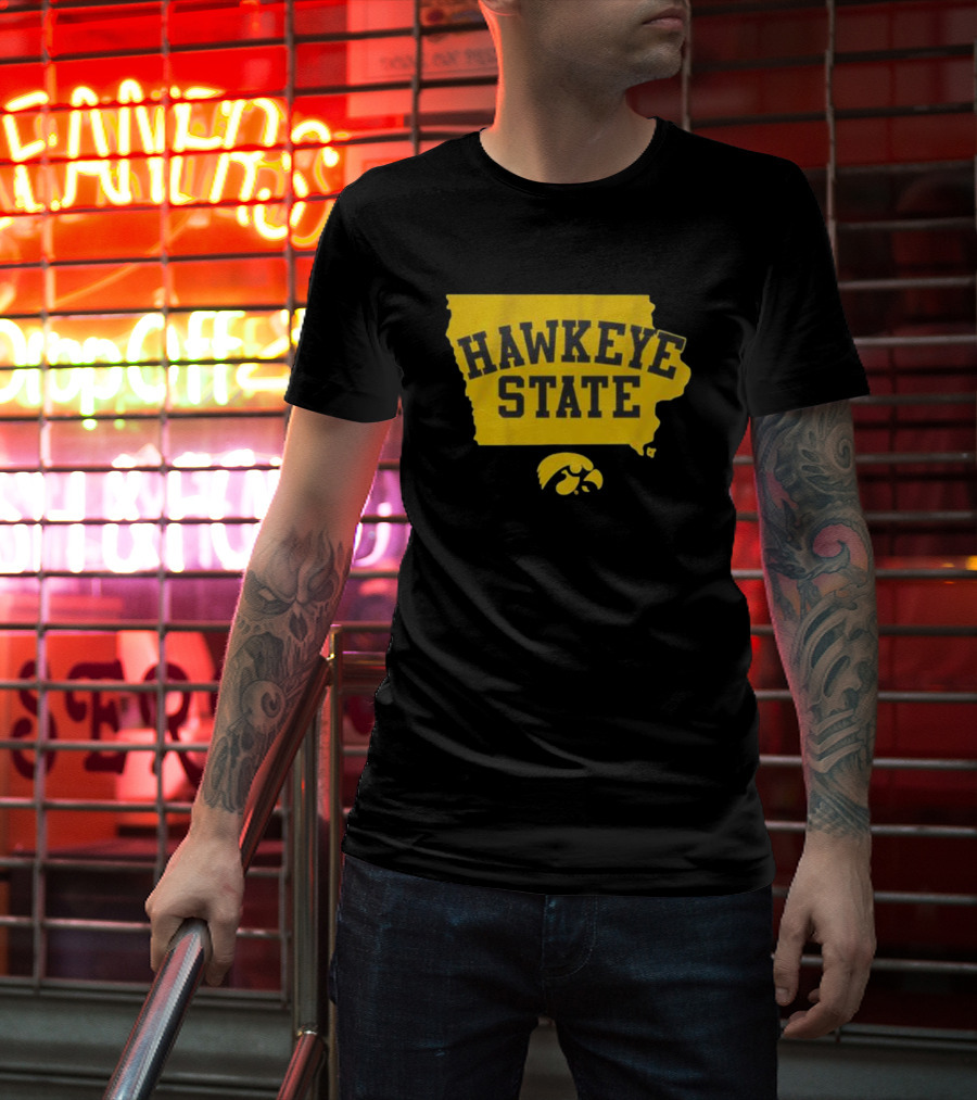 Hawkeye State Iowa Football T-Shirt