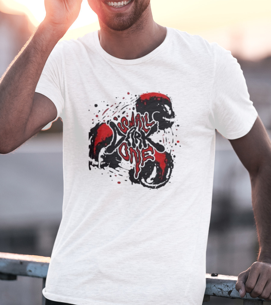 Small Dark One Ink Lil Darkie Symbolic Red And Black T-Shirt