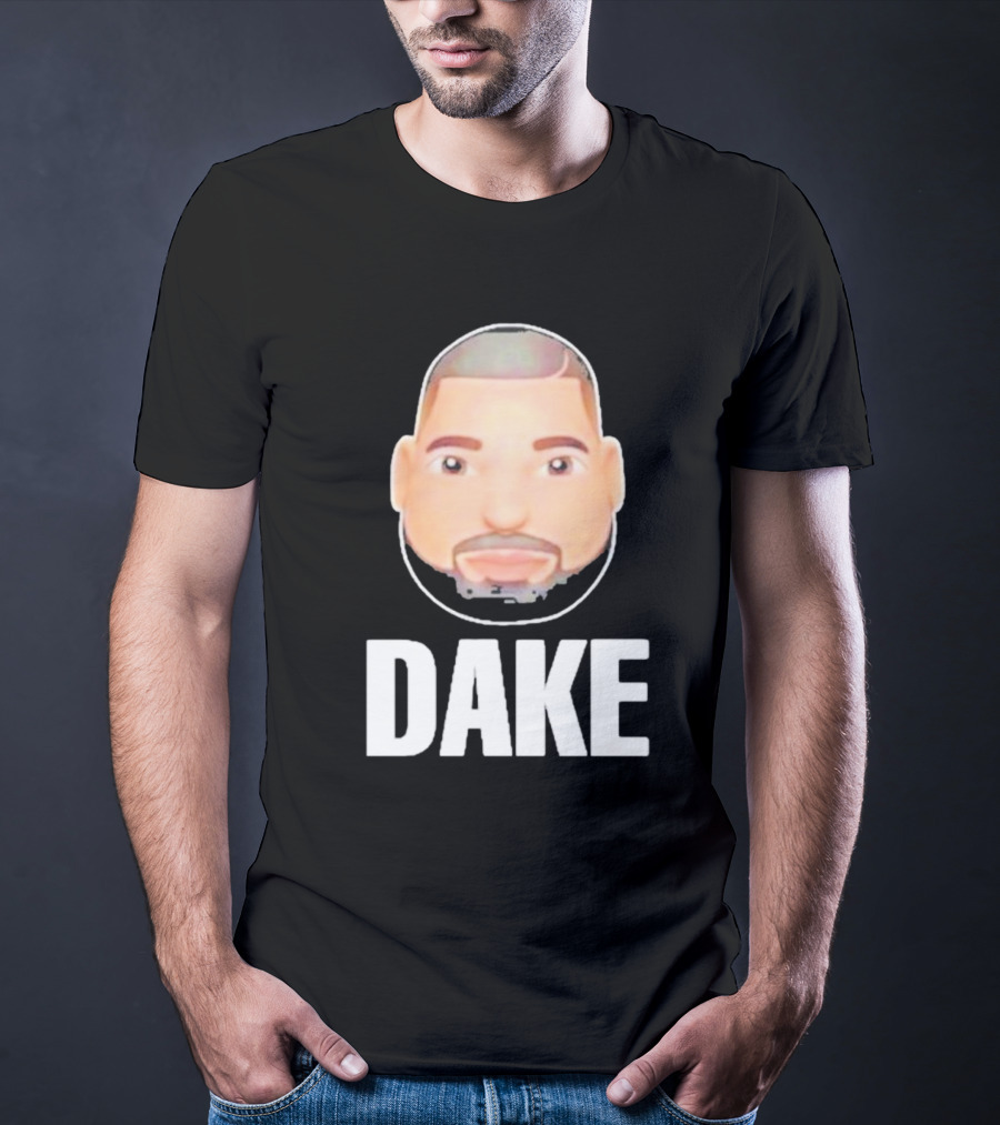 Dake Emoji Face Meme T-Shirt