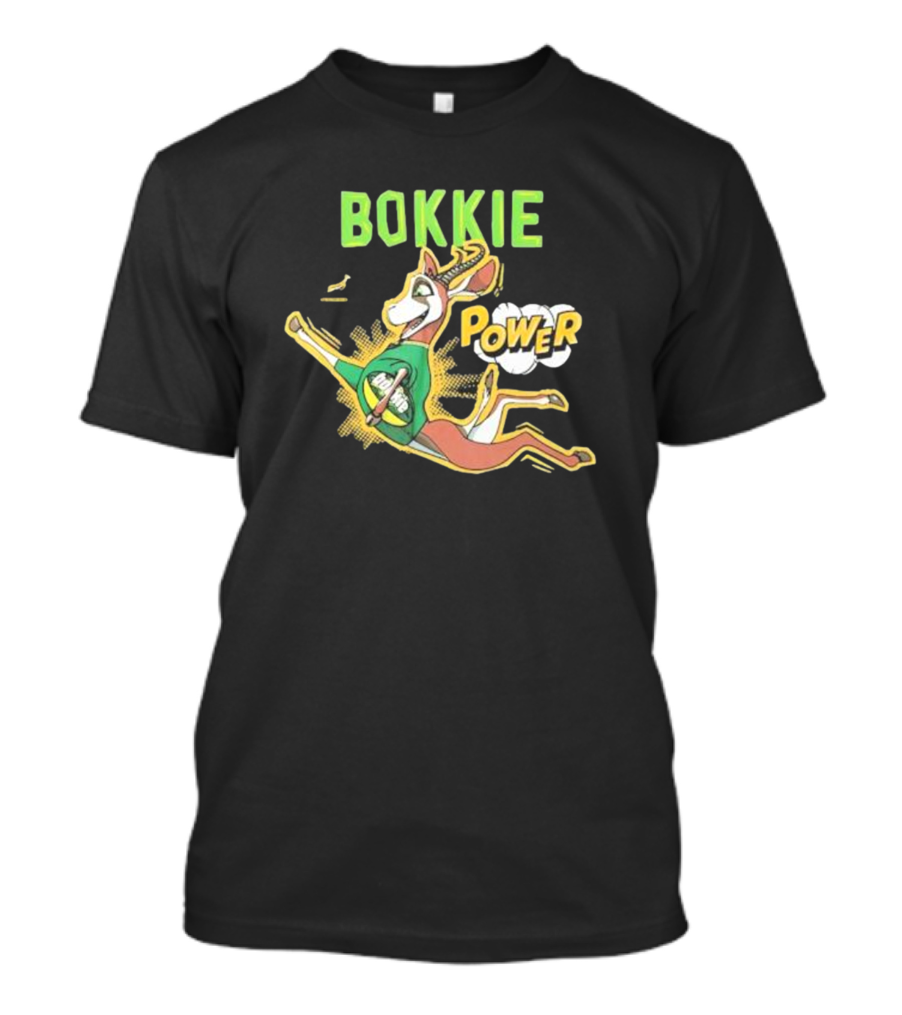 Bokkie Power Griselda Blanco Energetic Antelope Burst T-Shirt