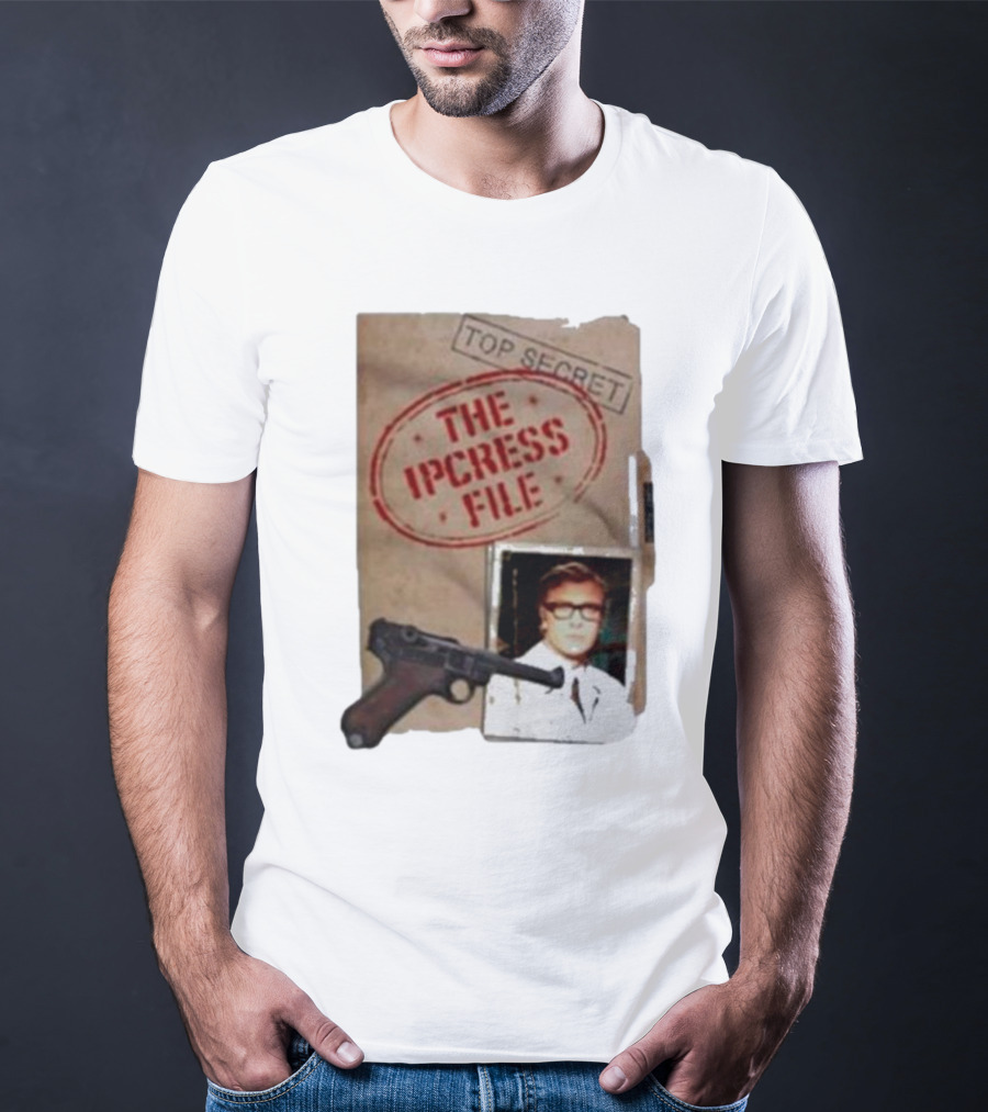 Top Secret File The Ipcress File Gun And Photograph T-Shirt