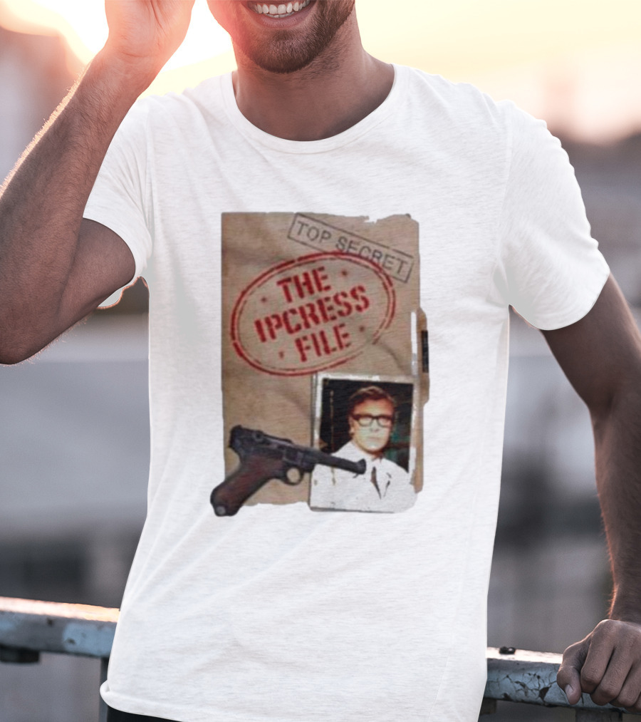 Top Secret File The Ipcress File Gun And Photograph T-Shirt