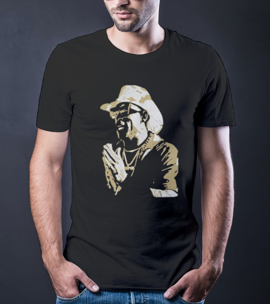 Deion Sanders Coach Prime Colorado Football Fan Iconic Cowboy Hat Clapping T-Shirt