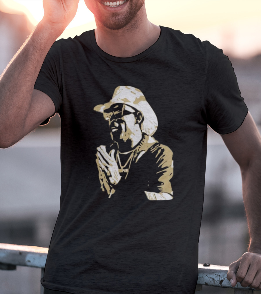 Deion Sanders Coach Prime Colorado Football Fan Iconic Cowboy Hat Clapping T-Shirt