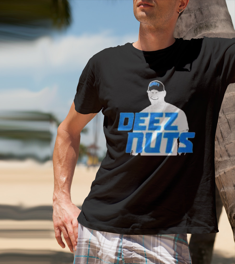 Dan Campbell Deez Nuts Detroit Lions Fan T-Shirt