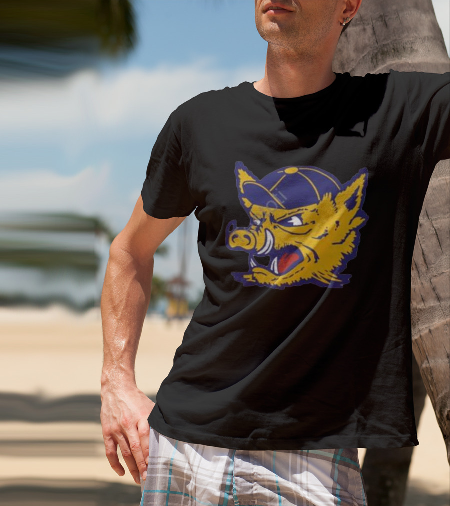 Sickos Committee Vamos Javelinas Angry Boar T-Shirt