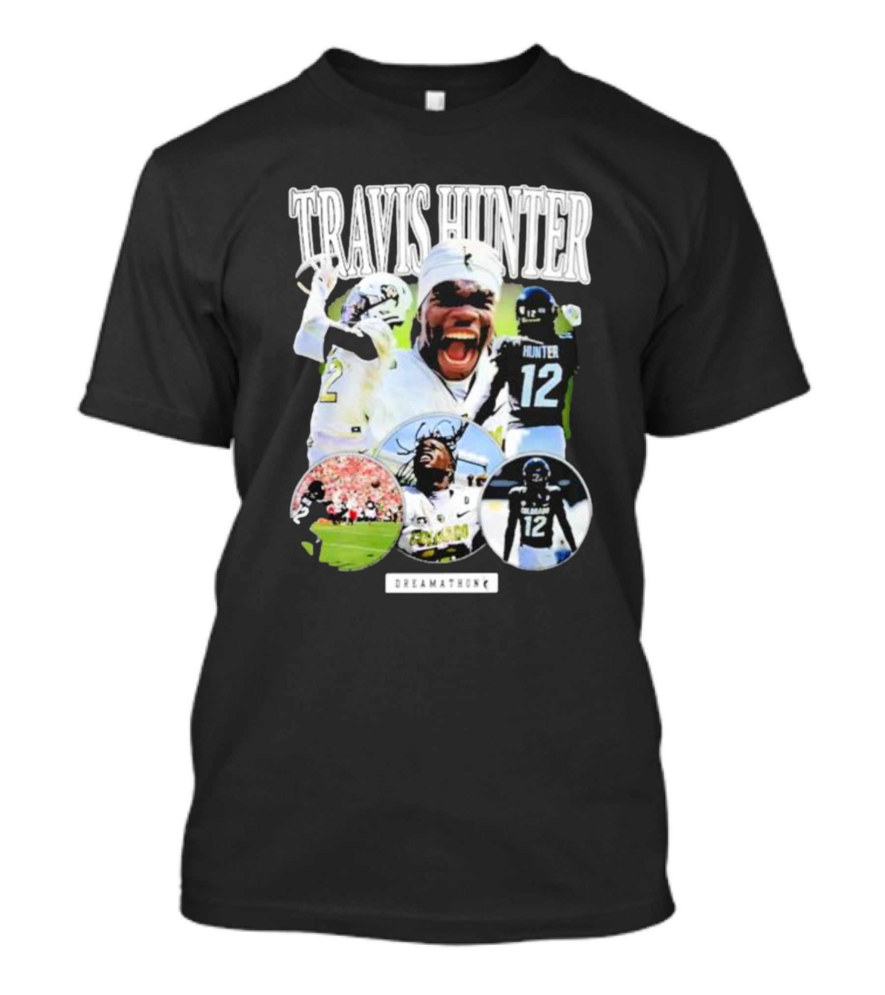 Travis Hunter Football Dreamathon Performance Highlights T-Shirt