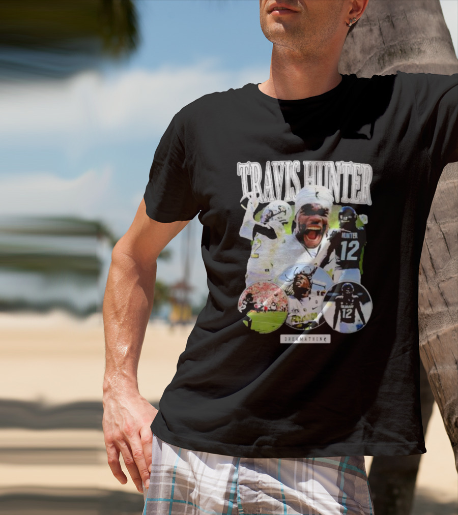 Travis Hunter Football Dreamathon Performance Highlights T-Shirt