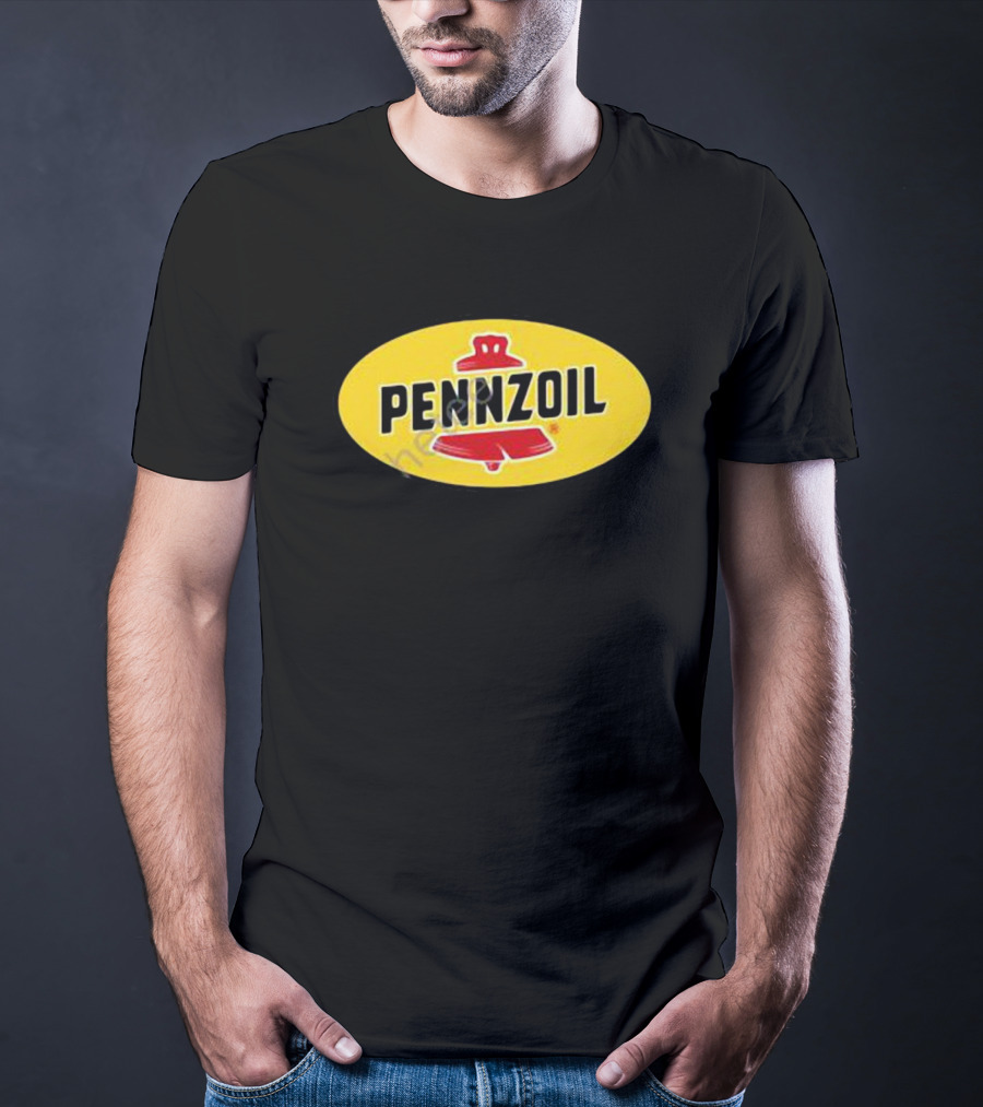 Ryan Blaney Pennzoil Racing Enthusiast Oval T-Shirt
