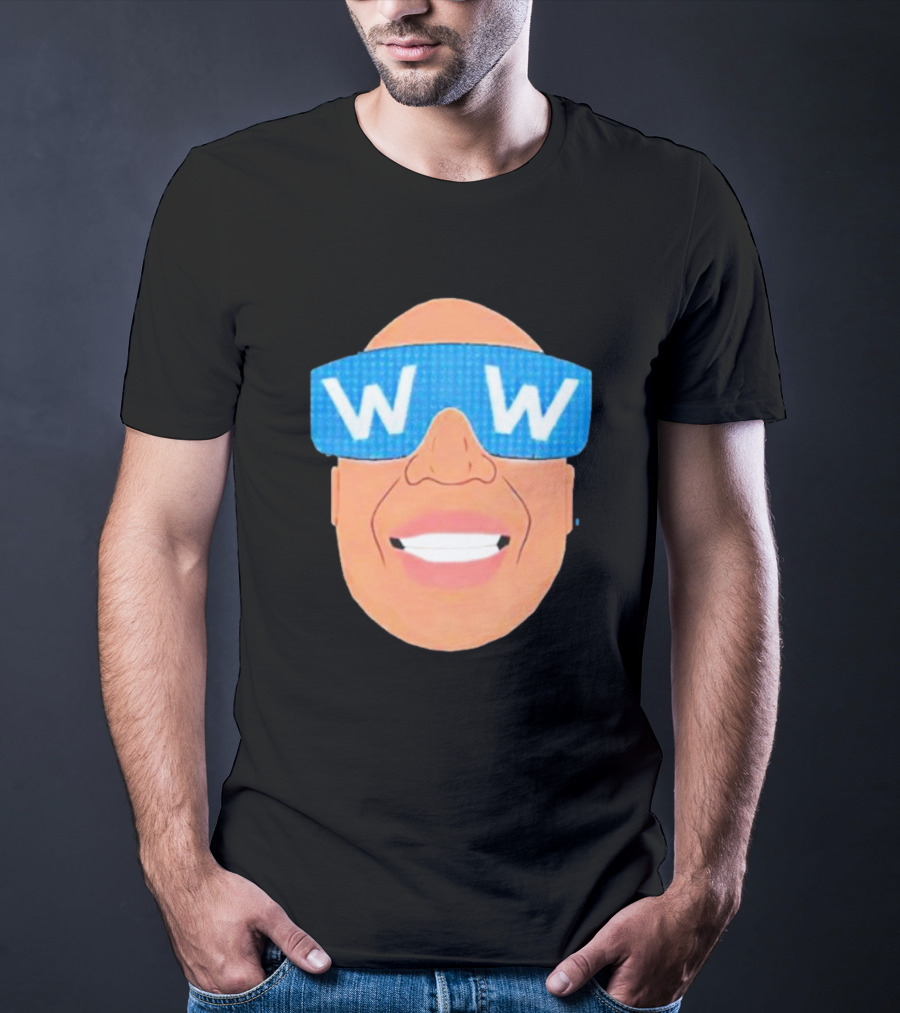 W Glasses Smiling Face With Tyler Lockett T-Shirt