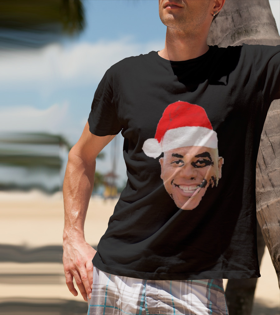 Winter Christmas Ainsley Meme Santa Hat T-Shirt