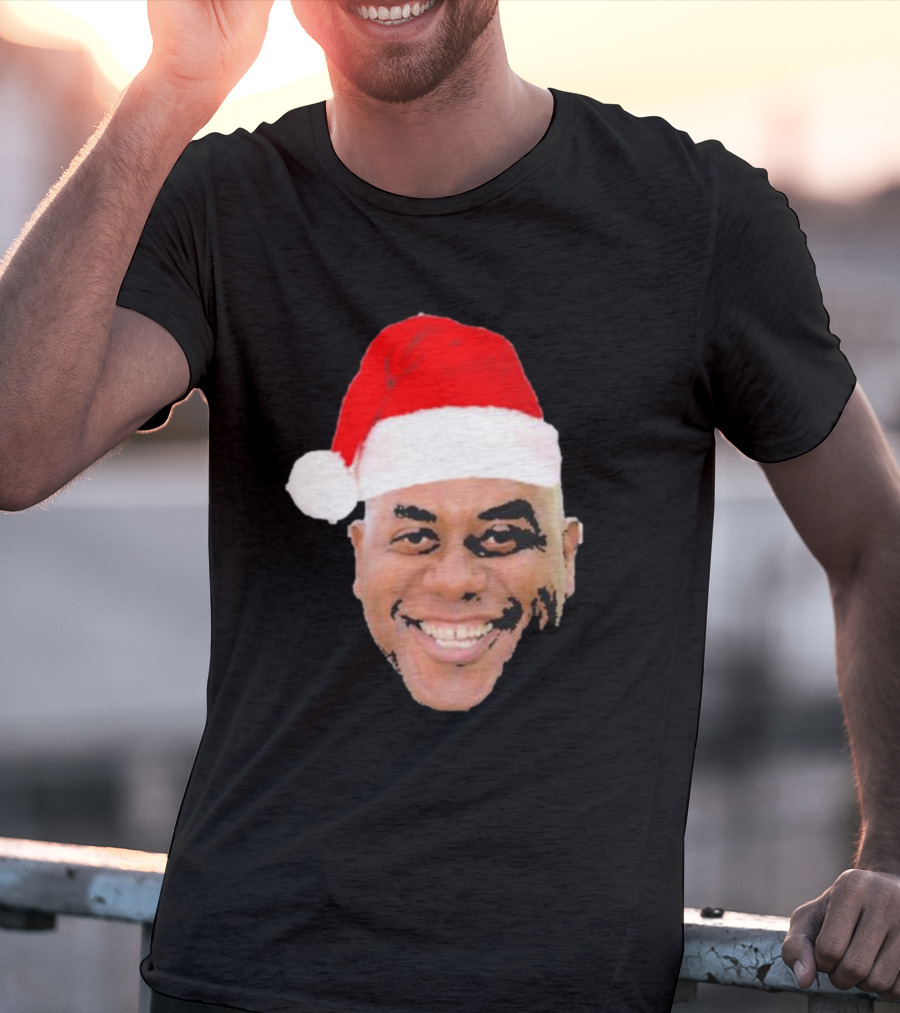 Winter Christmas Ainsley Meme Santa Hat T-Shirt