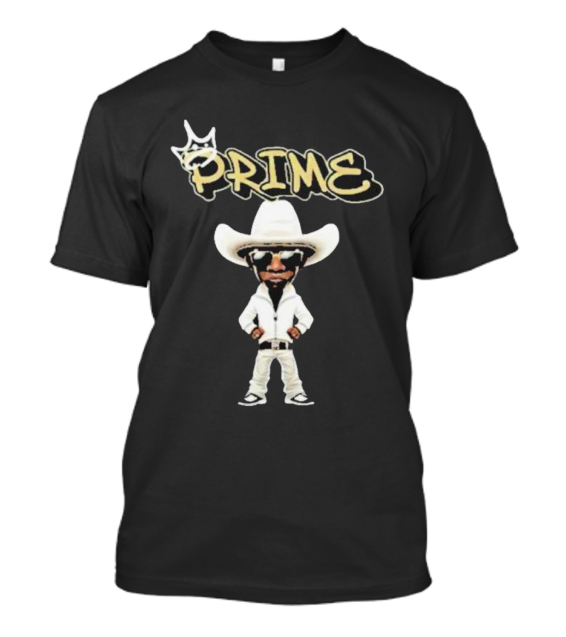 Prime King Deion Sanders Cowboy Outfit Iconic T-Shirt