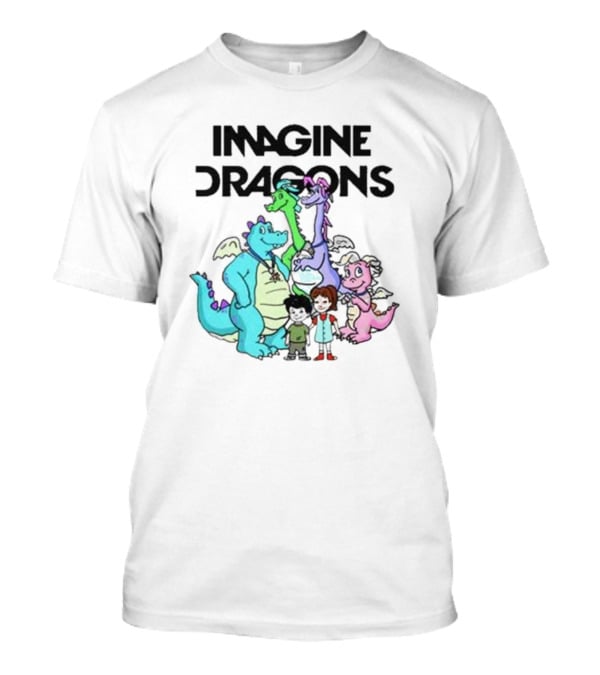 Imagine Dragons Dinosaur Band Group T-Shirt