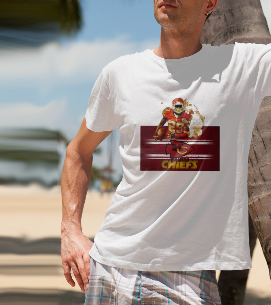 Player 29 Kansas City Chiefs Golden Football Legend T-Shirt