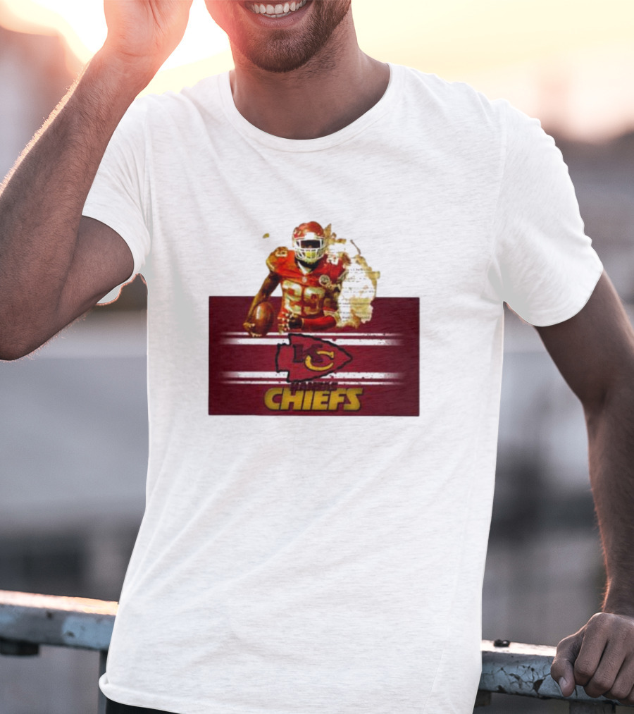 Player 29 Kansas City Chiefs Golden Football Legend T-Shirt