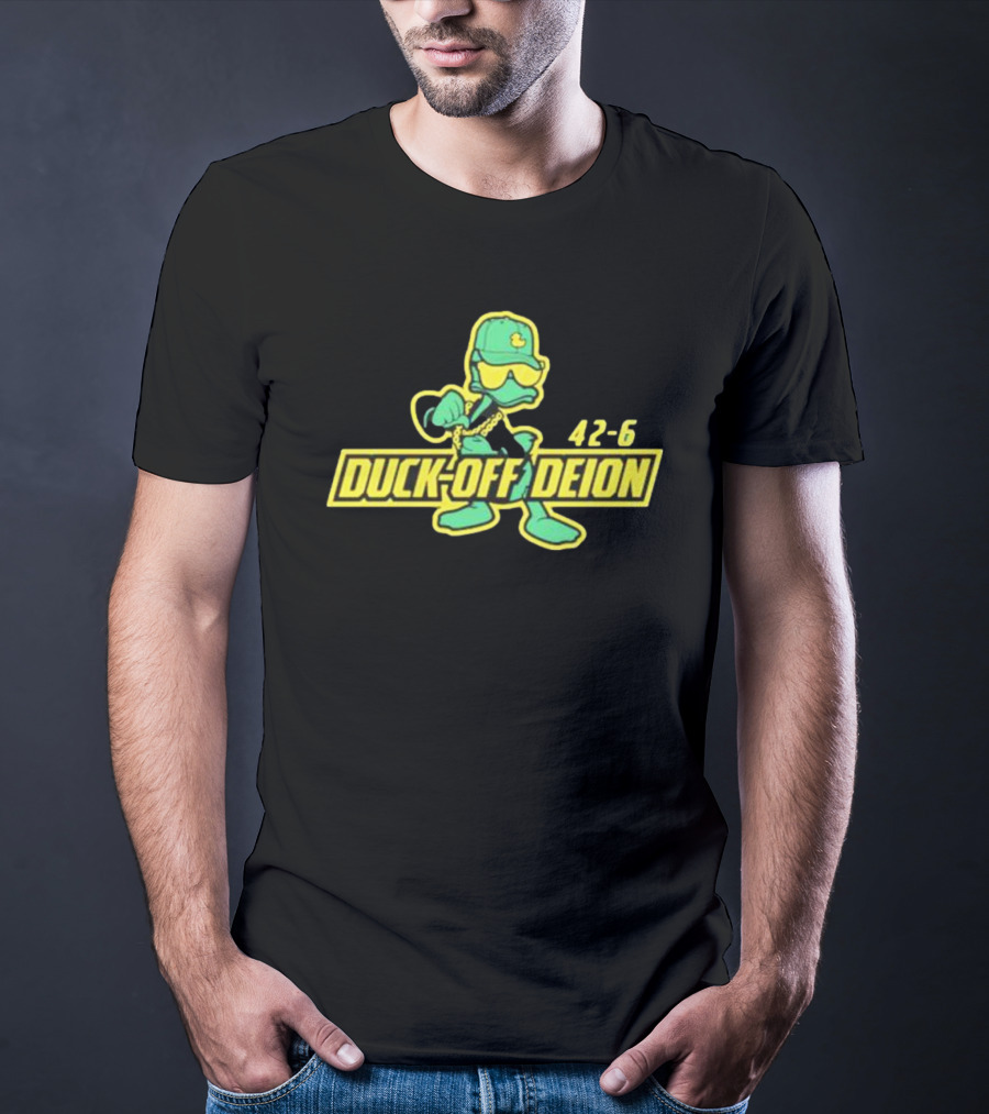 Duck-Off Deion 42-6 Oregon College Football T-Shirt