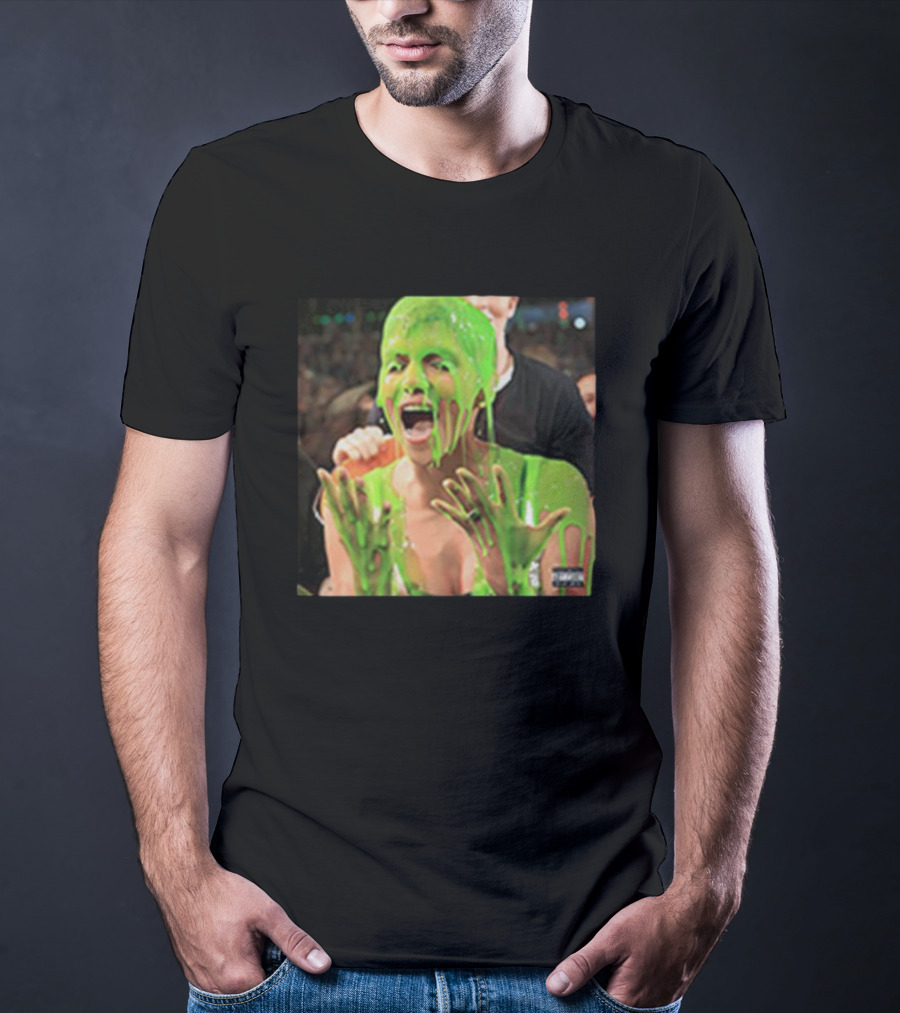 Drake Slime You Out Album Cover Green Slime Woman T-Shirt