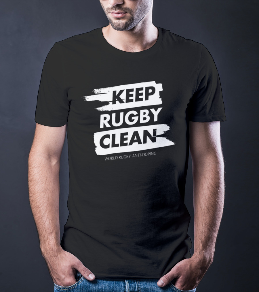 KEEP RUGBY CLEAN WORLD RUGBY ANTI-DOPING T-Shirt