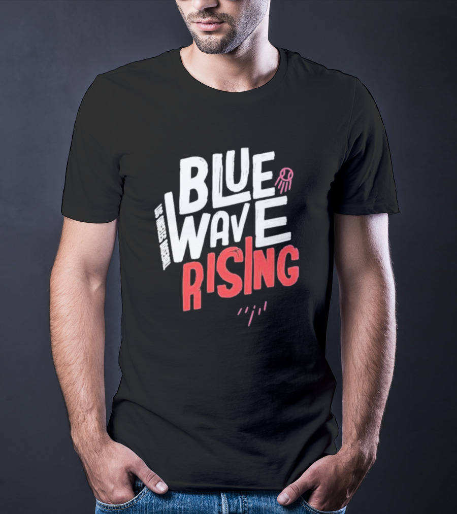 Los Angeles Original Blue Wave Rising T-Shirt