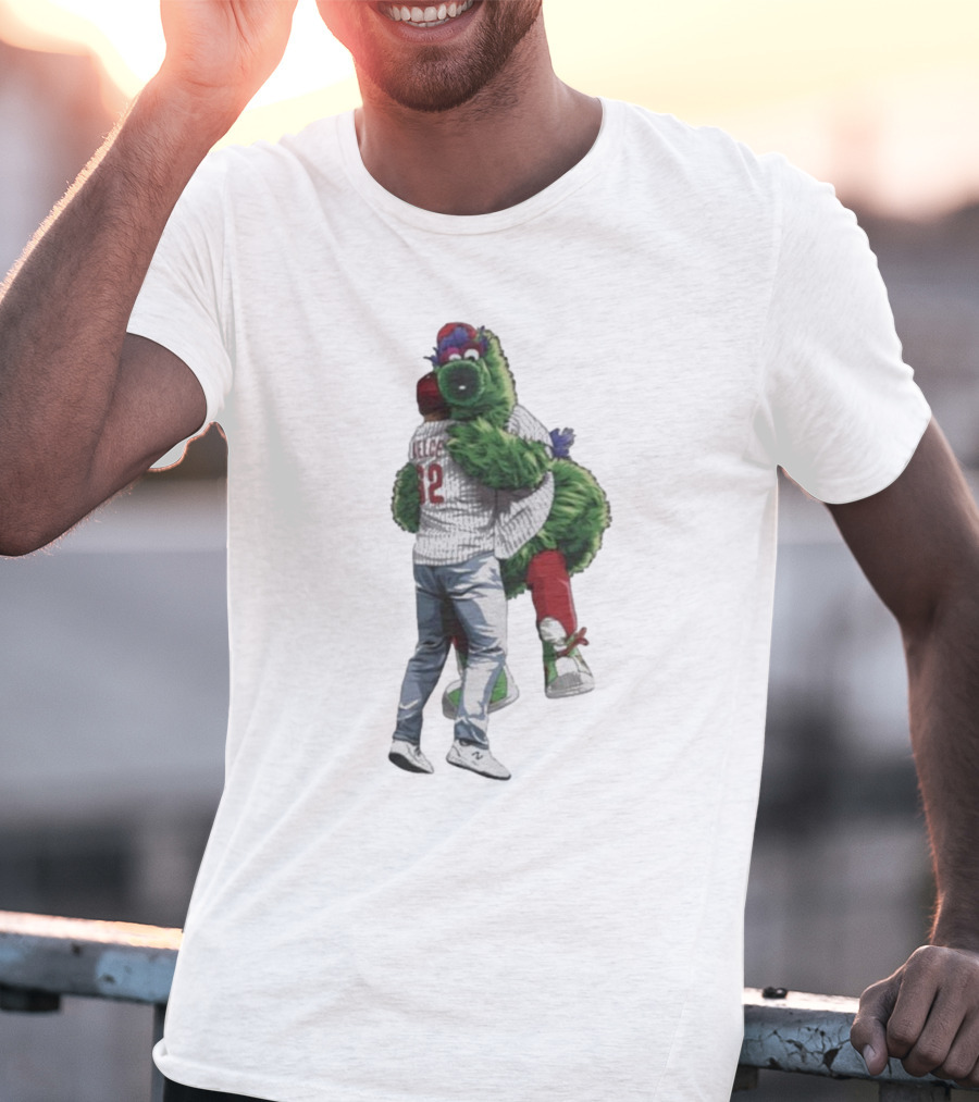 Travis Kelce Jason Kelce Philadelphia Phillies Philadelphia Eagles Football T-Shirt