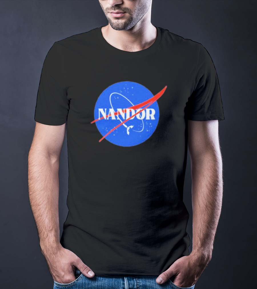 Harvey Guillen Nandor NASA T-Shirt