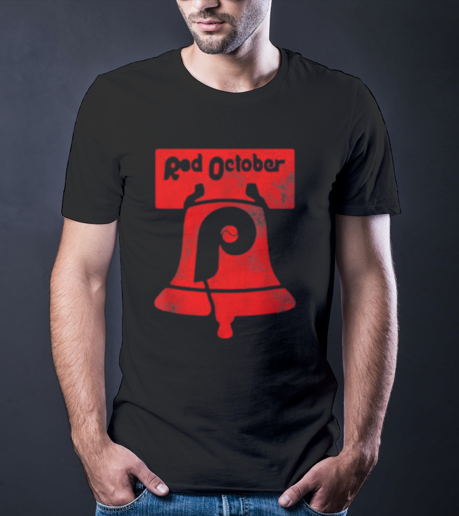 Red October Philadelphia Bell Vintage Phillies T-Shirt