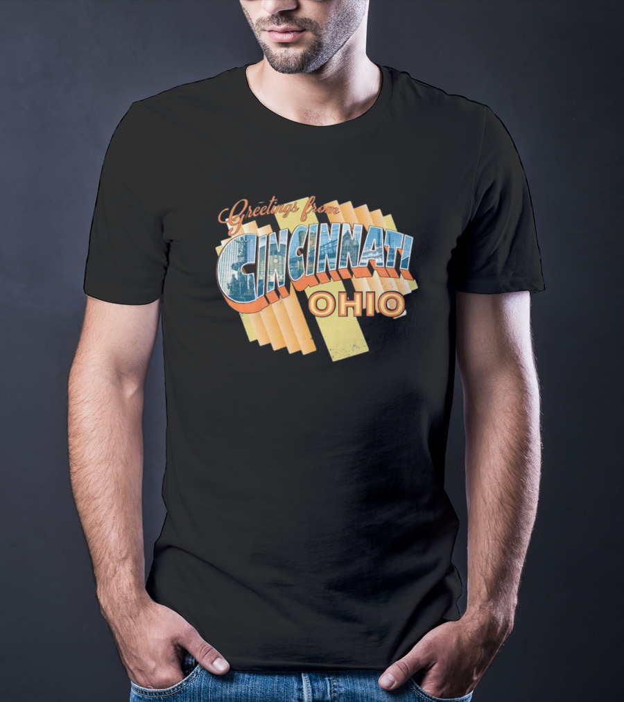 Greetings From Cincinnati Ohio T-Shirt