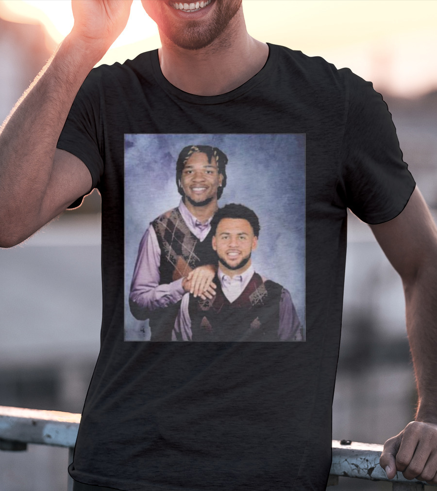 Michael Pittman Jr And Anthony Richardson Indianapolis Colts Step Brothers Meme T-Shirt